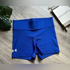 Under Armour Women's Royal Blue Spandex Athletic Volleyball Shorts. Size XS